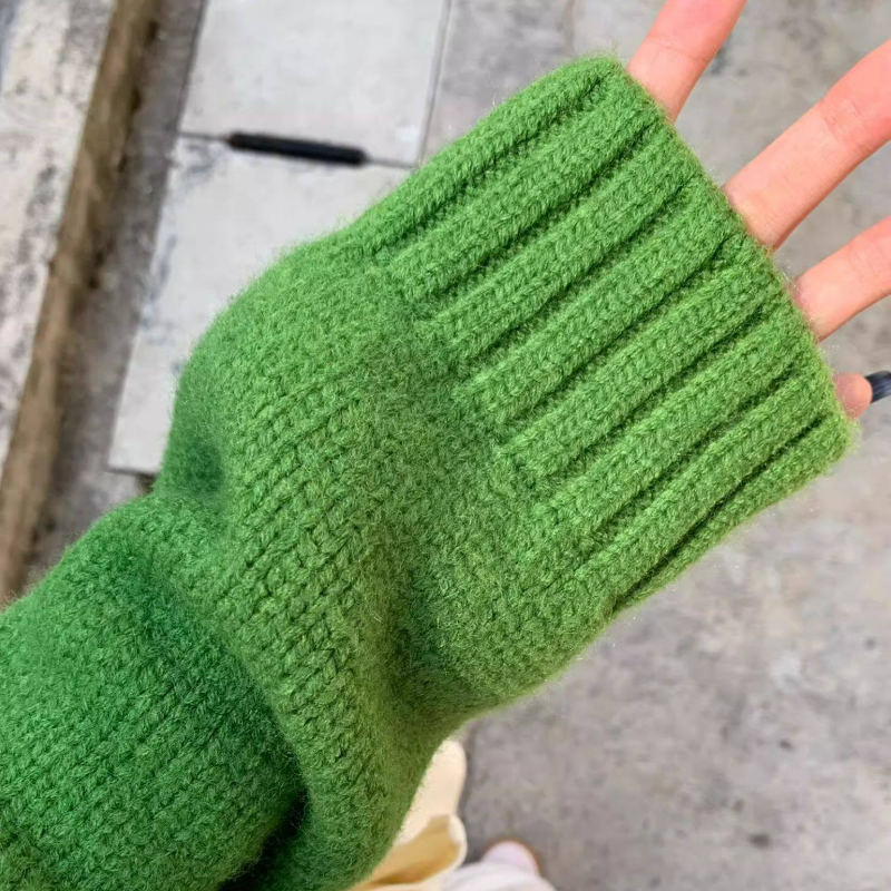 【單件/套裝】溫柔系穿搭韓版針織開衫+百搭打底衫+牛仔褲三件套