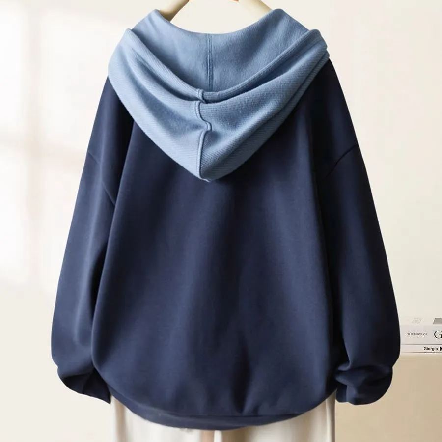 假兩件新款爆款加厚春秋休閒衛衣