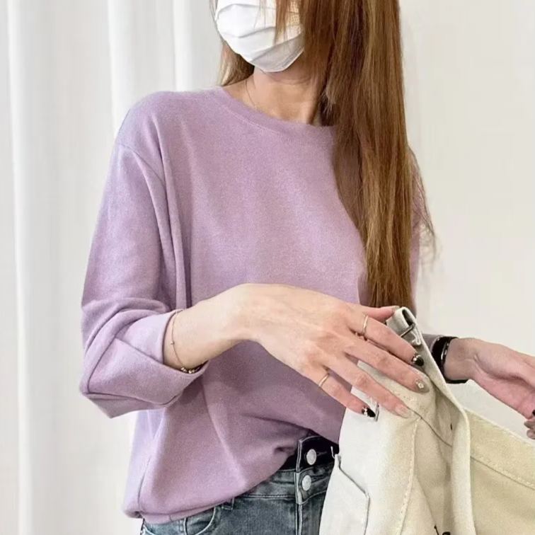 交叉V袖口寬鬆休閒顯瘦磨毛保暖衛衣