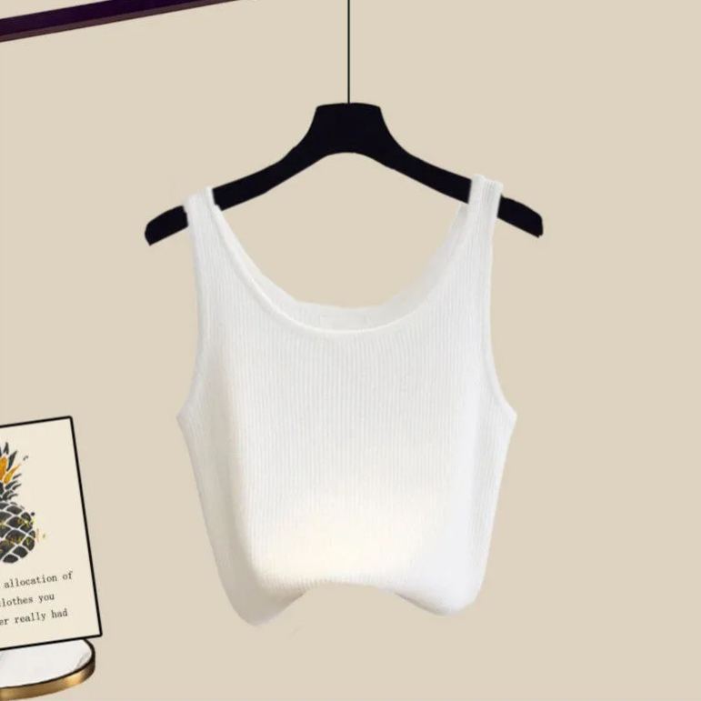 【單件/套裝】寬鬆襯衫背心破洞牛仔短褲三件套裝