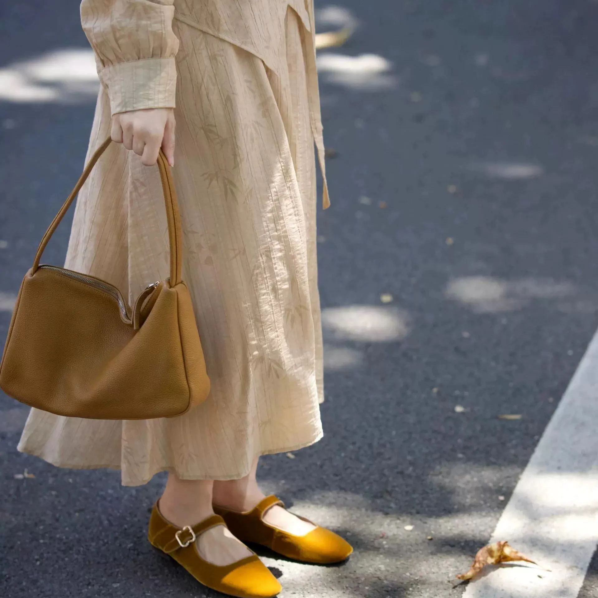 【單件/套裝】新中式氣質綁帶收腰上衣半身裙兩件套裝