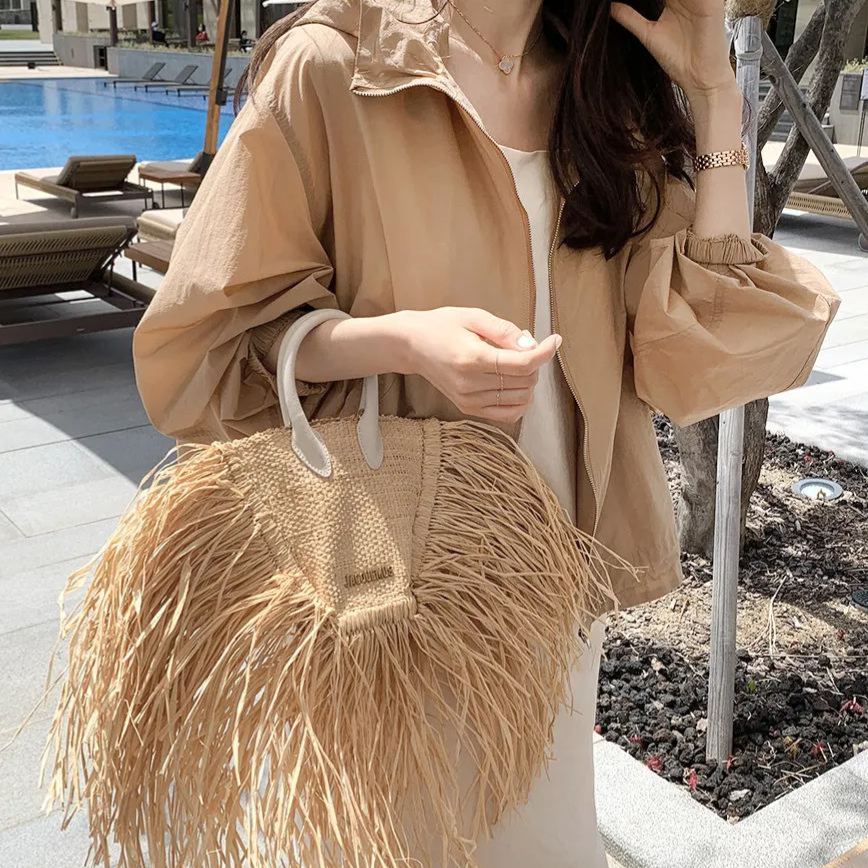 防曬寬鬆百搭連帽休閒長袖輕薄款外套