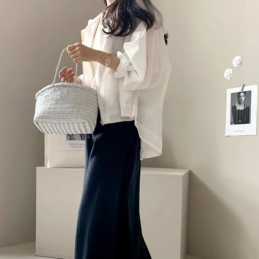 防曬寬鬆百搭連帽休閒長袖輕薄款外套