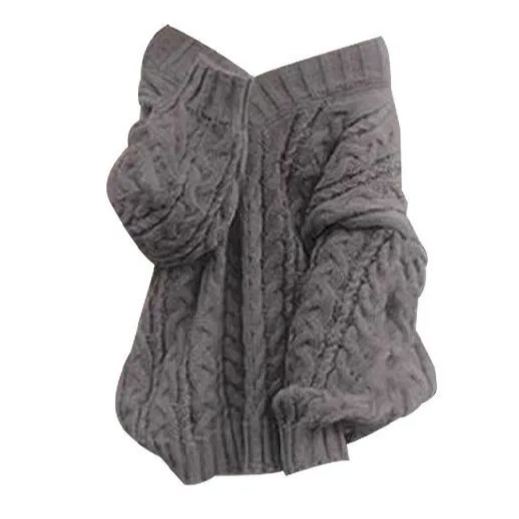 【單件/套裝】韓系慵懶風時尚針織毛衣+氣質顯瘦休閒褲兩件套