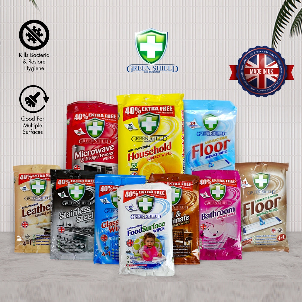 HOUZE - Greenshield - Cleaning Wipes Collection