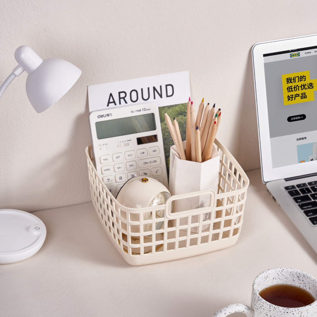 Weavv Storage Basket w Lid Collection