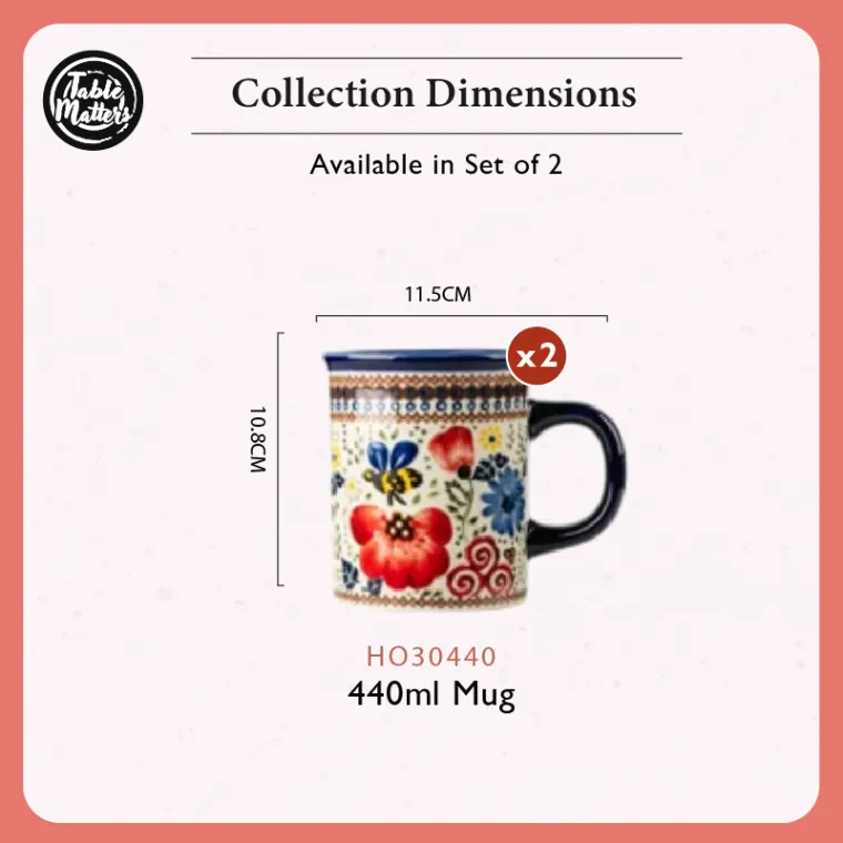 [Table Matters] Honey Saffron Dinnerware Set [Plate | Bowl | Saucer | Mug | Utensil Holder]