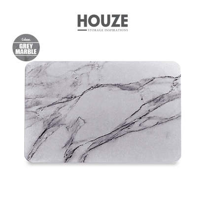 HOUZE - Diatomite Absorbent Mat (Large) - Grey Marble