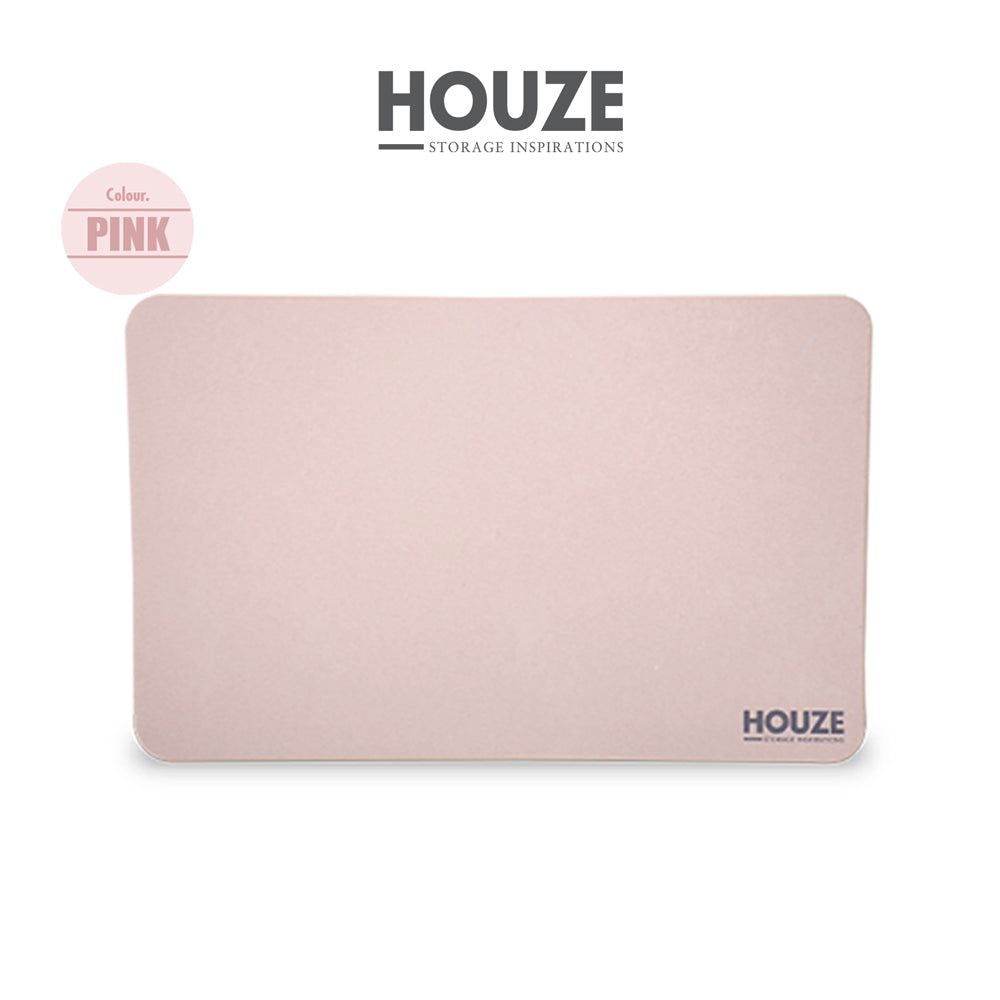 HOUZE - Diatomite Absorbent Mat (Large) - Pink
