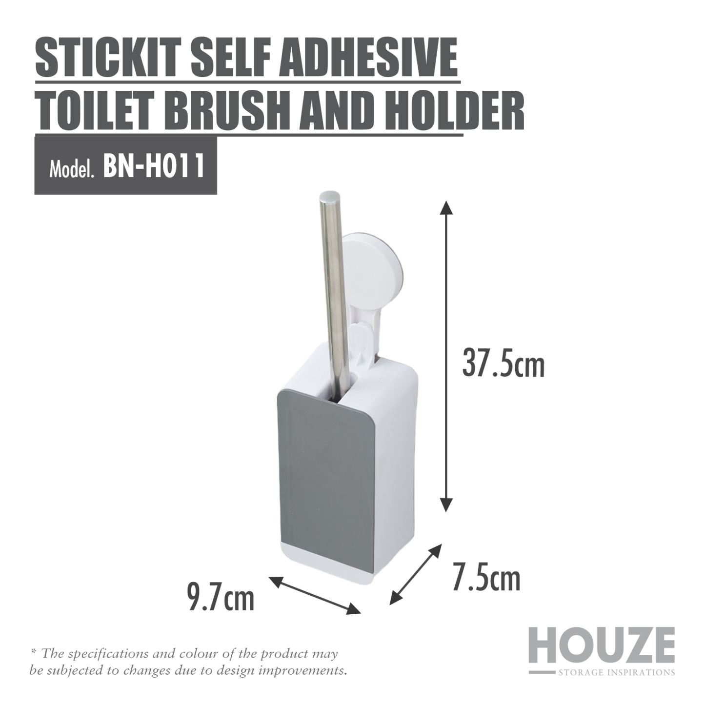 STICKIT - Self Adhesive Bathroom Storage Collection