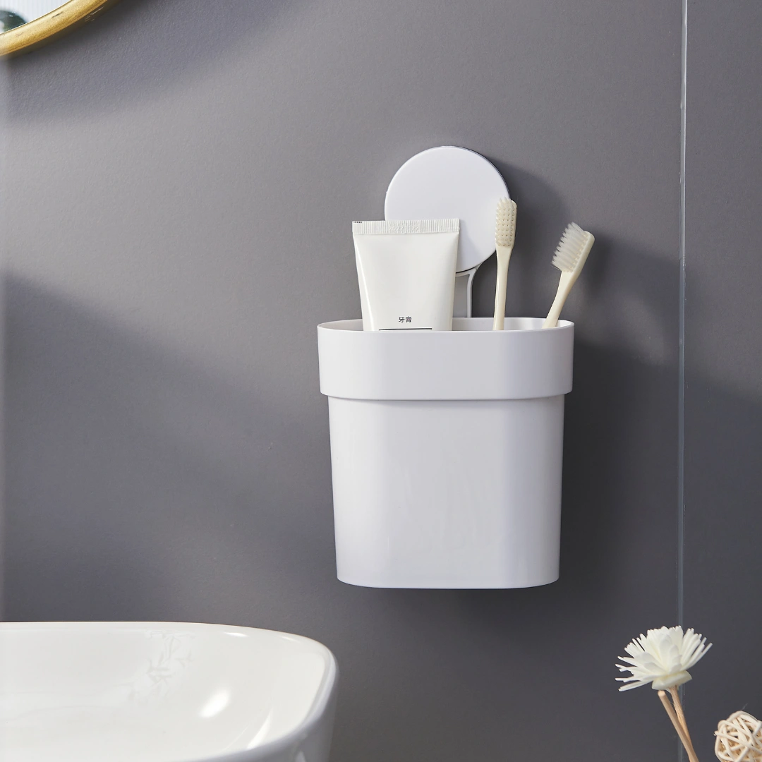 [2 For $15] HOUZE - 'STICKIT' Self Adhesive Bathroom Storage Collection