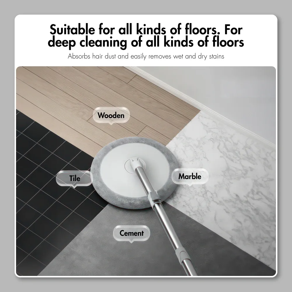 The Clean Water Round Spin Mop