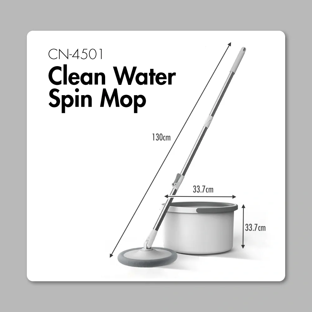 The Clean Water Round Spin Mop
