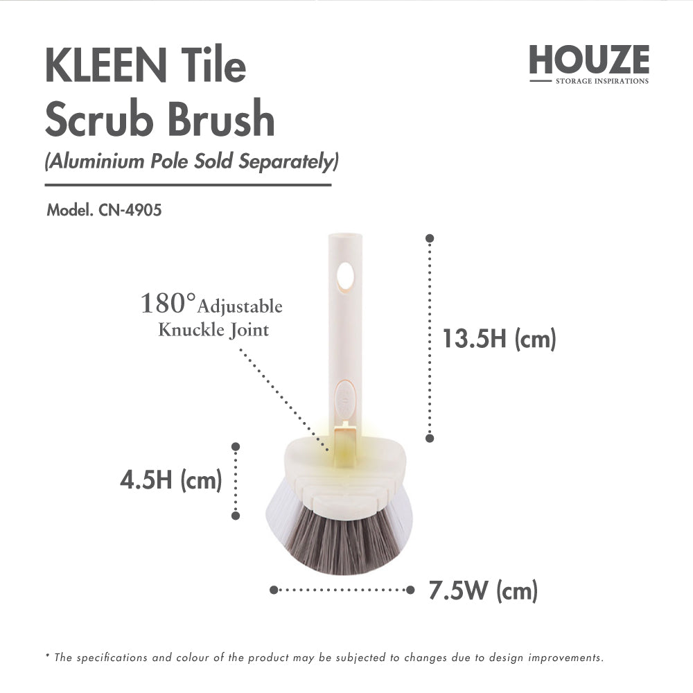 HOUZE - KLEEN Tile Scrub Brush