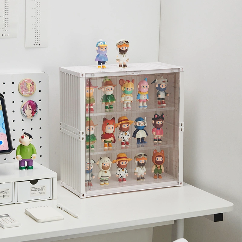 HOUZE - POPCON Popmart Container Display Storage Box with Shelf