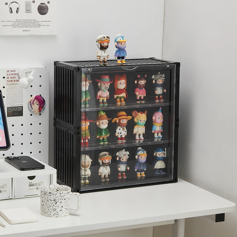 HOUZE - POPCON Popmart Container Display Storage Box with Shelf