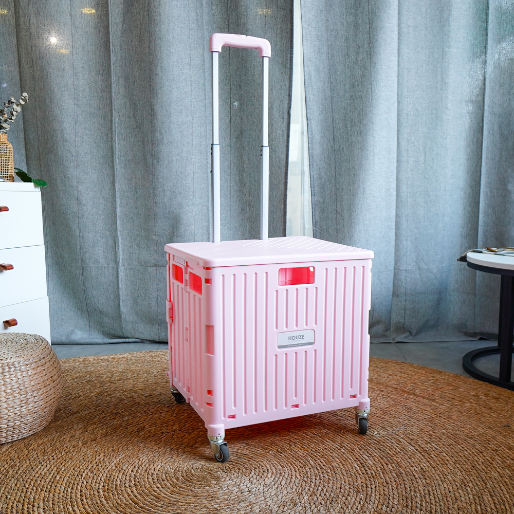 HOUZE - 'MOVEET' Foldable Shopping Trolley - 3 Colors