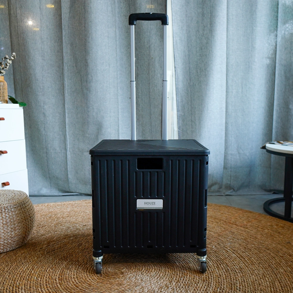 HOUZE - 'MOVEET' Foldable Shopping Trolley - 4 Colors