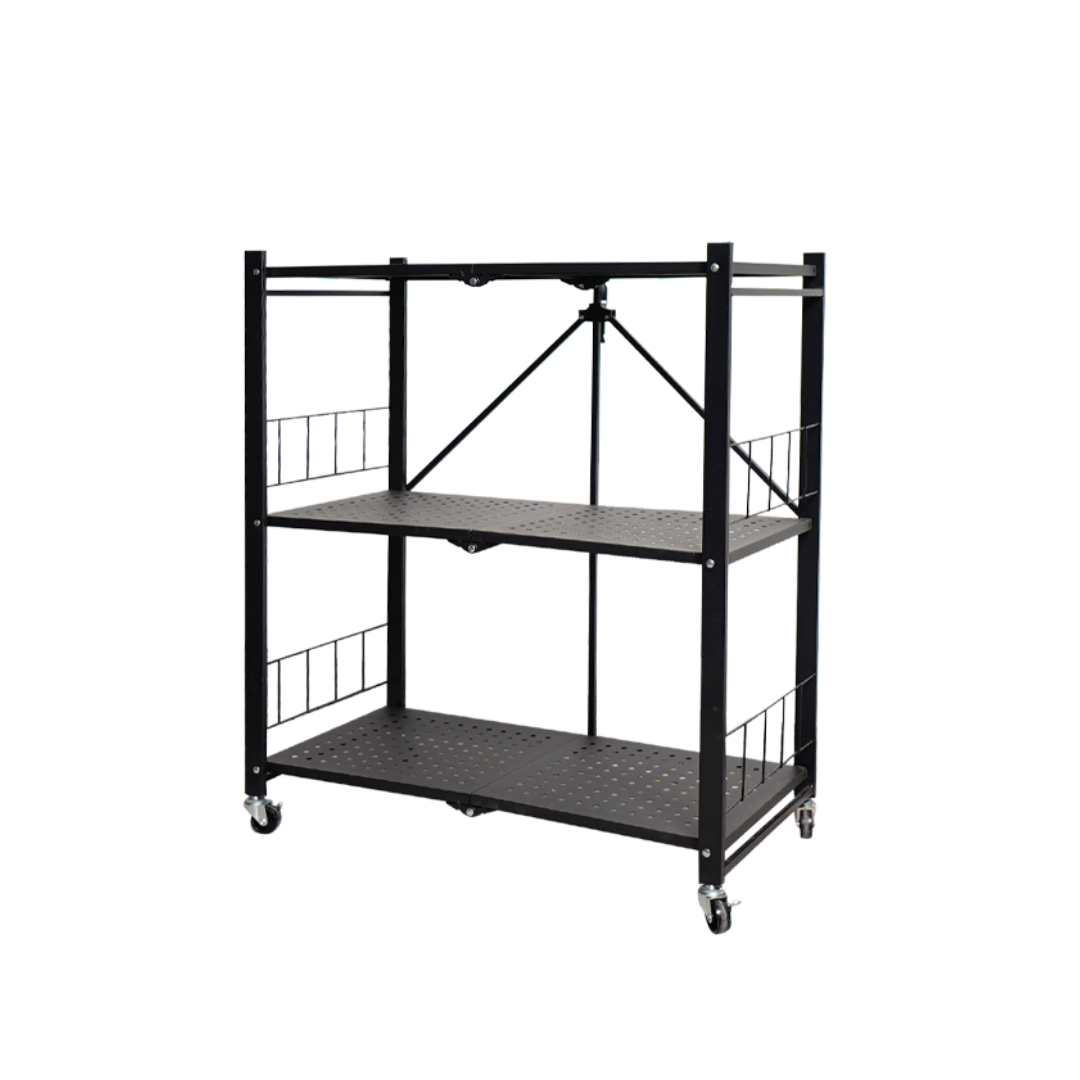 Maximize Your Storage Potential with HOUZE Foldable Crossline Shelves