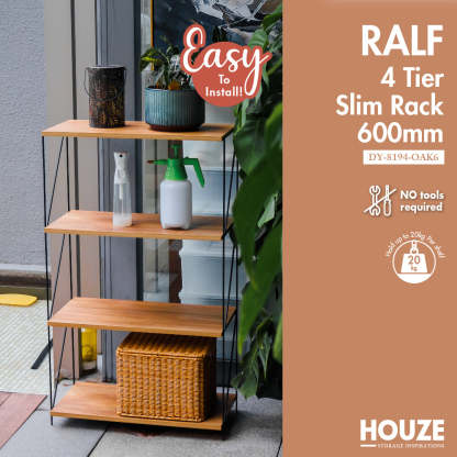 HOUZE - RALF 2-6 Tier Slim Rack