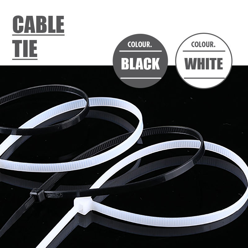 Cable Tie - Black (Dim: 0.3 x 10cm)