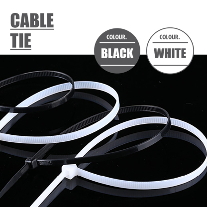 Cable Tie - Clear (Dim: 0.36 x 30cm)