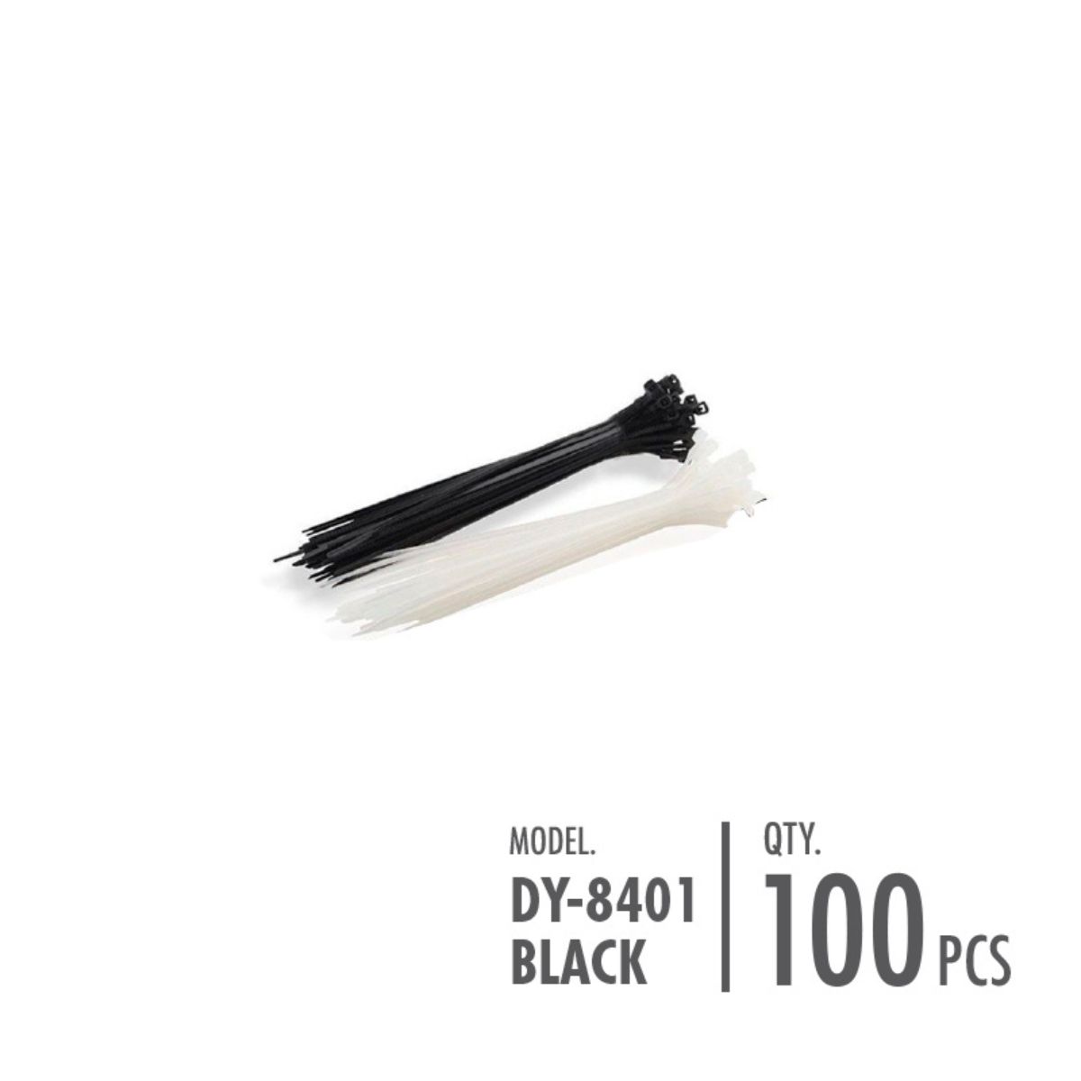 Cable Tie - Black (Dim: 0.3 x 10cm)