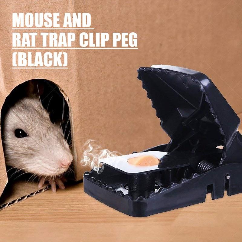 Mouse and Rat Trap Clip Peg (Black)