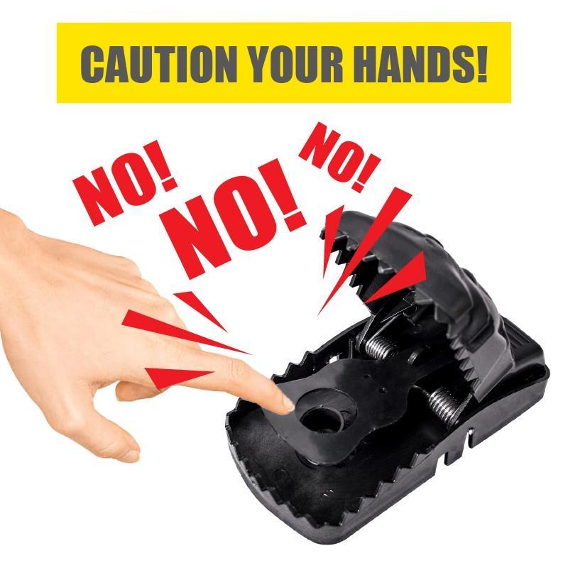 Mouse and Rat Trap Clip Peg (Black)