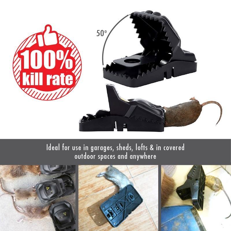 Mouse and Rat Trap Clip Peg (Black)