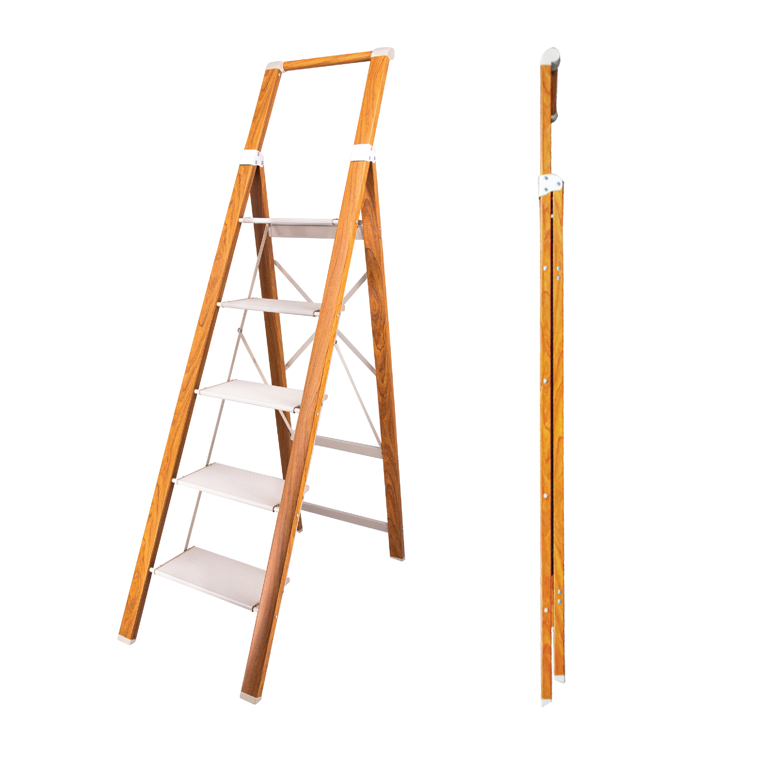 LIFE Woodgrain 4 | 5 Tier Ladder