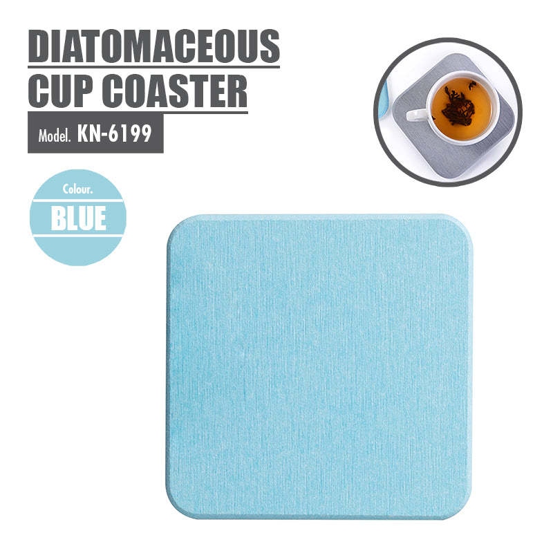 Bundle Deal - (Set of 6) - Diatomaceous Cup Coaster (Blue)
