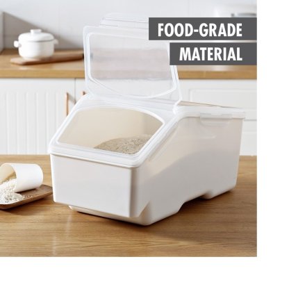 13kg Air Tight Rice Container (Dim: 20x40x24cm)