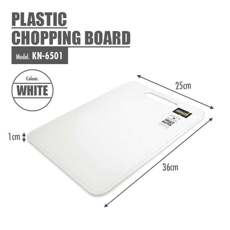 HOUZE - Plastic Chopping Board (Large: 36x25x1cm) - HOUZE - The Homeware Superstore