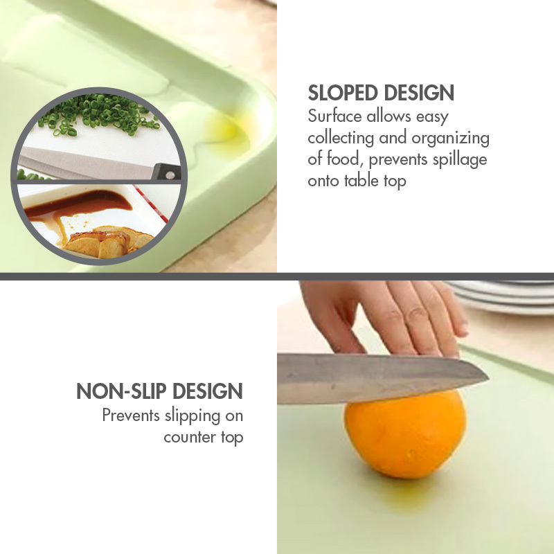 HOUZE - Gradient Chopping Board / Plastic Chopping Board - Kitchen | Food