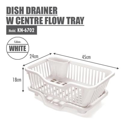 HOUZE - Dish Drainer with Centre Flow Tray - HOUZE - The Homeware Superstore