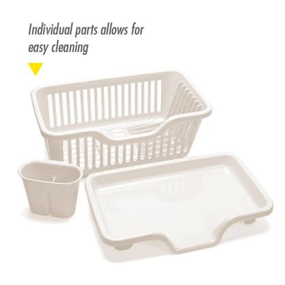 HOUZE - Dish Drainer with Centre Flow Tray - HOUZE - The Homeware Superstore