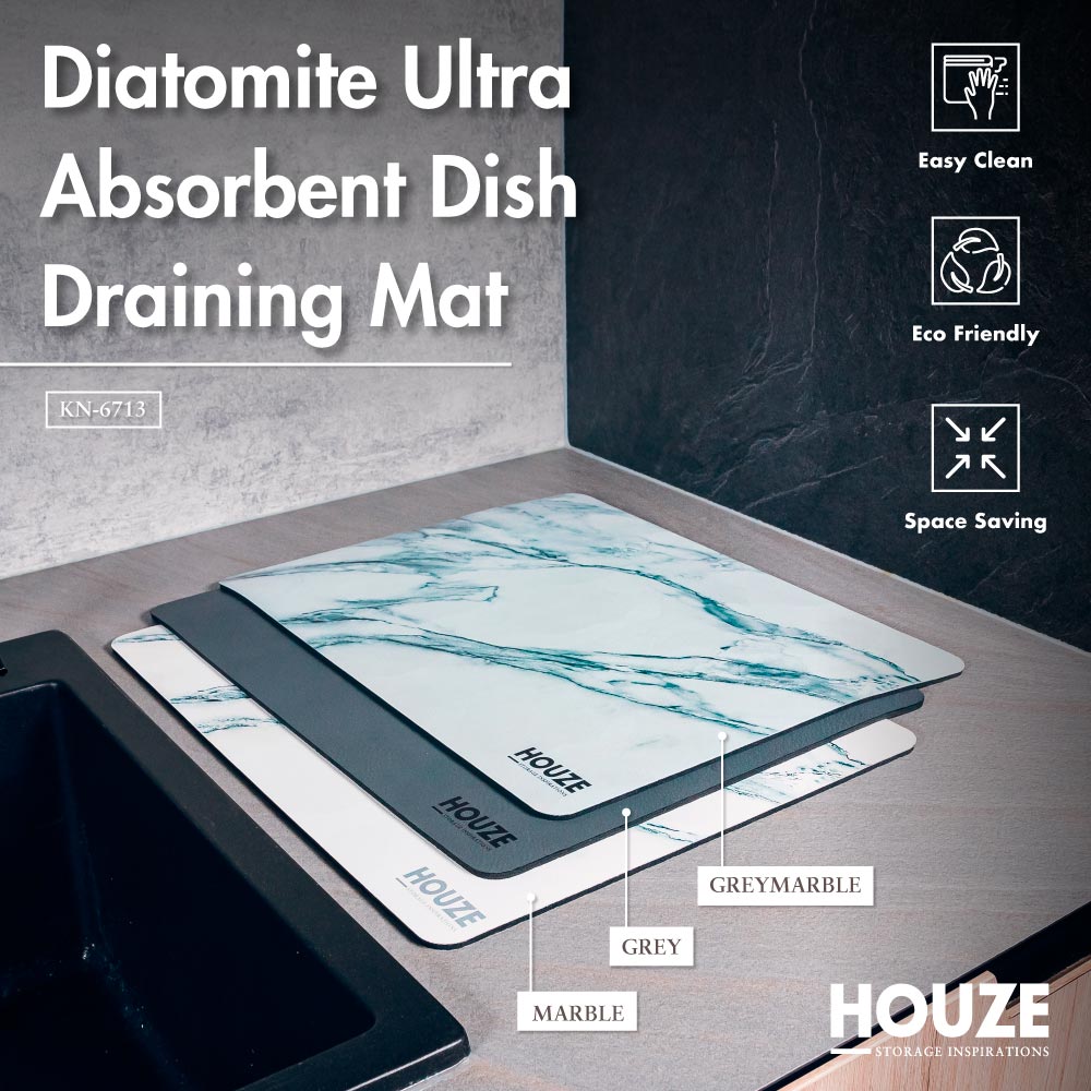 Diatomite Ultra Absorbent Dish Draining Mat
