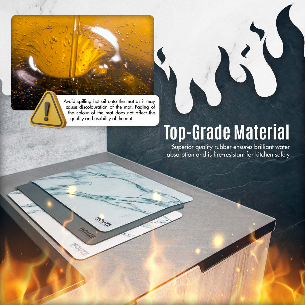 Diatomite Ultra Absorbent Dish Draining Mat