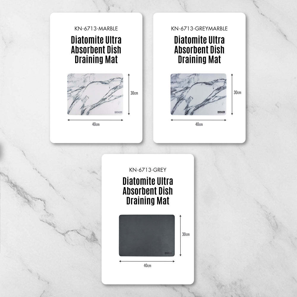 Diatomite Ultra Absorbent Dish Draining Mat