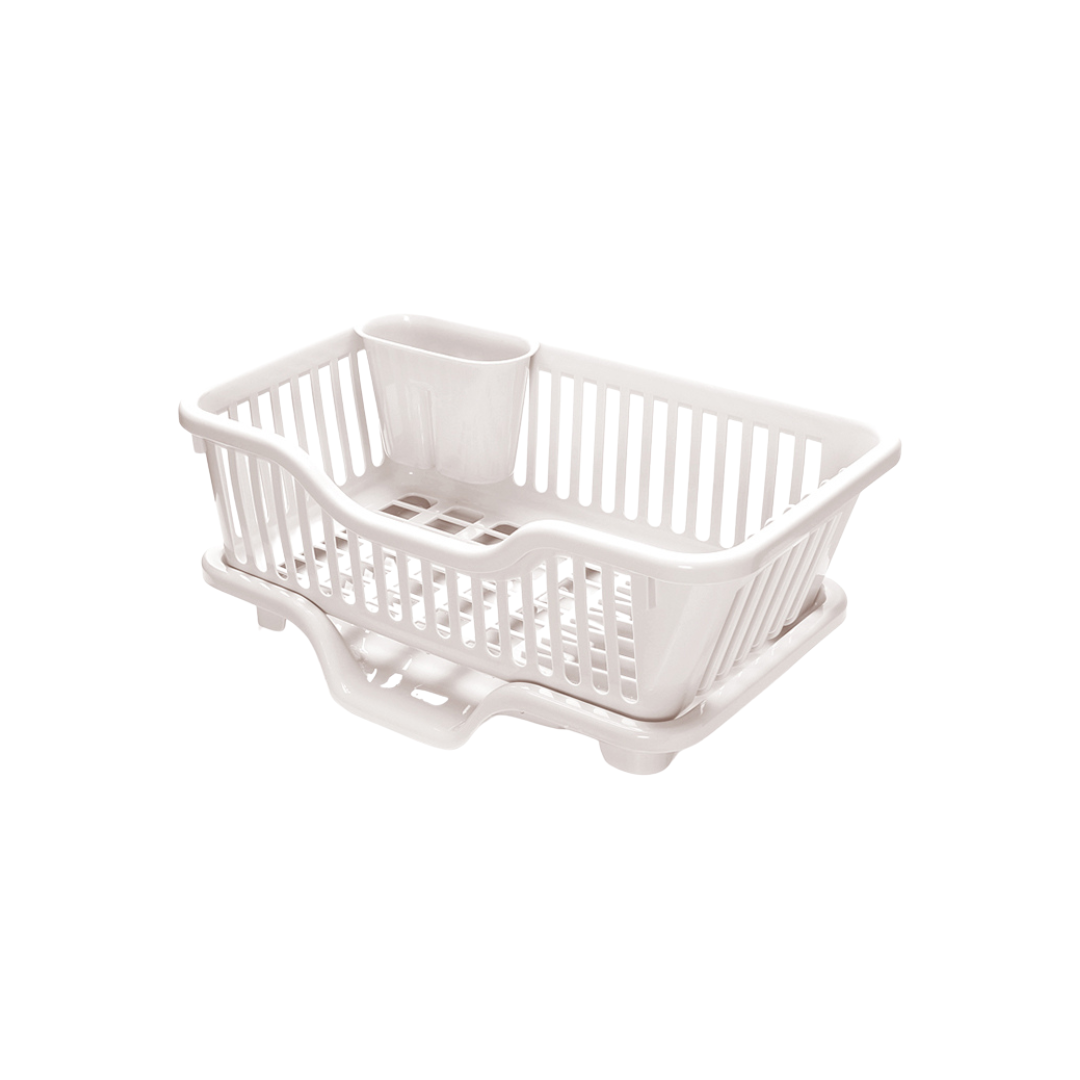 Dish Drainer with Centre Flow Tray