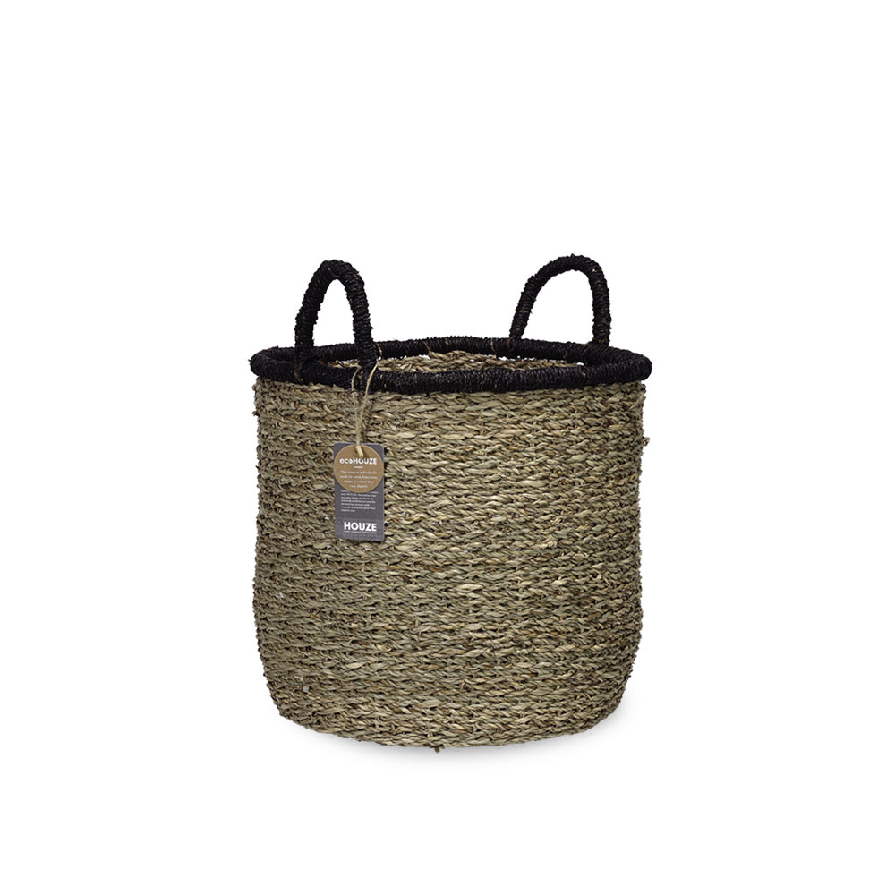 ecoHOUZE Seagrass Bay Basket With Handles