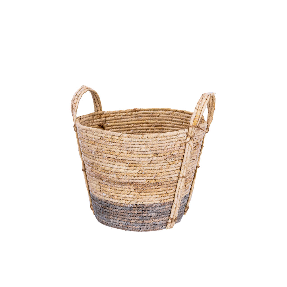 ecoHOUZE Corn Husk Basket with Handle