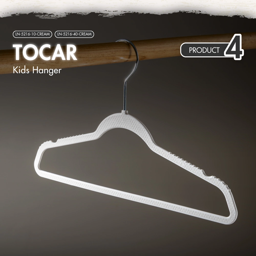 HOUZE - 40PCS Premium Hangers (Non Slip | Velvet | Kids | Metal | Rubber | Plastic)