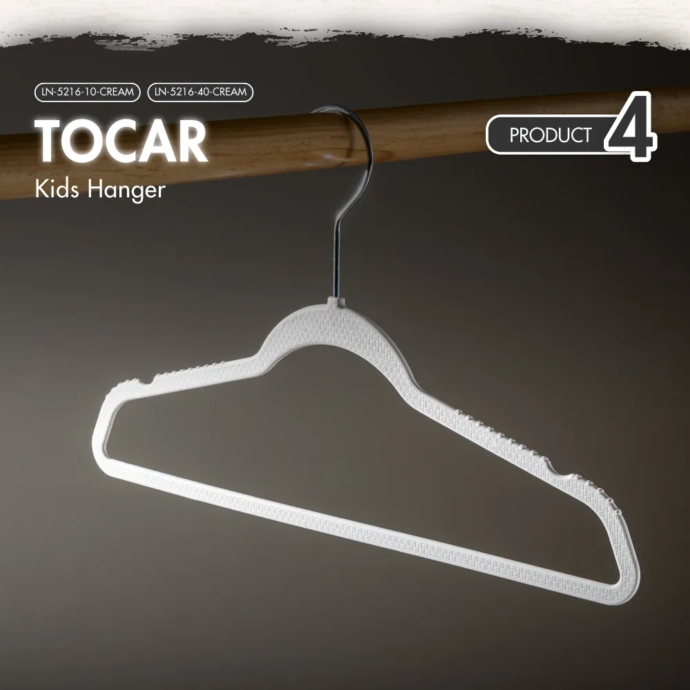 HOUZE - 40PCS Premium Hangers (Non Slip | Velvet | Kids | Metal | Rubber | Plastic)