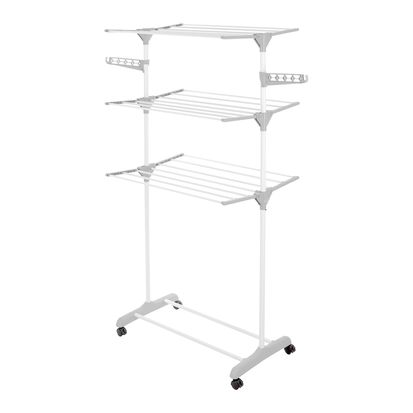 Discover the HOUZE Ficar 3-Tier Foldable Rolling Clothes Drying Rack