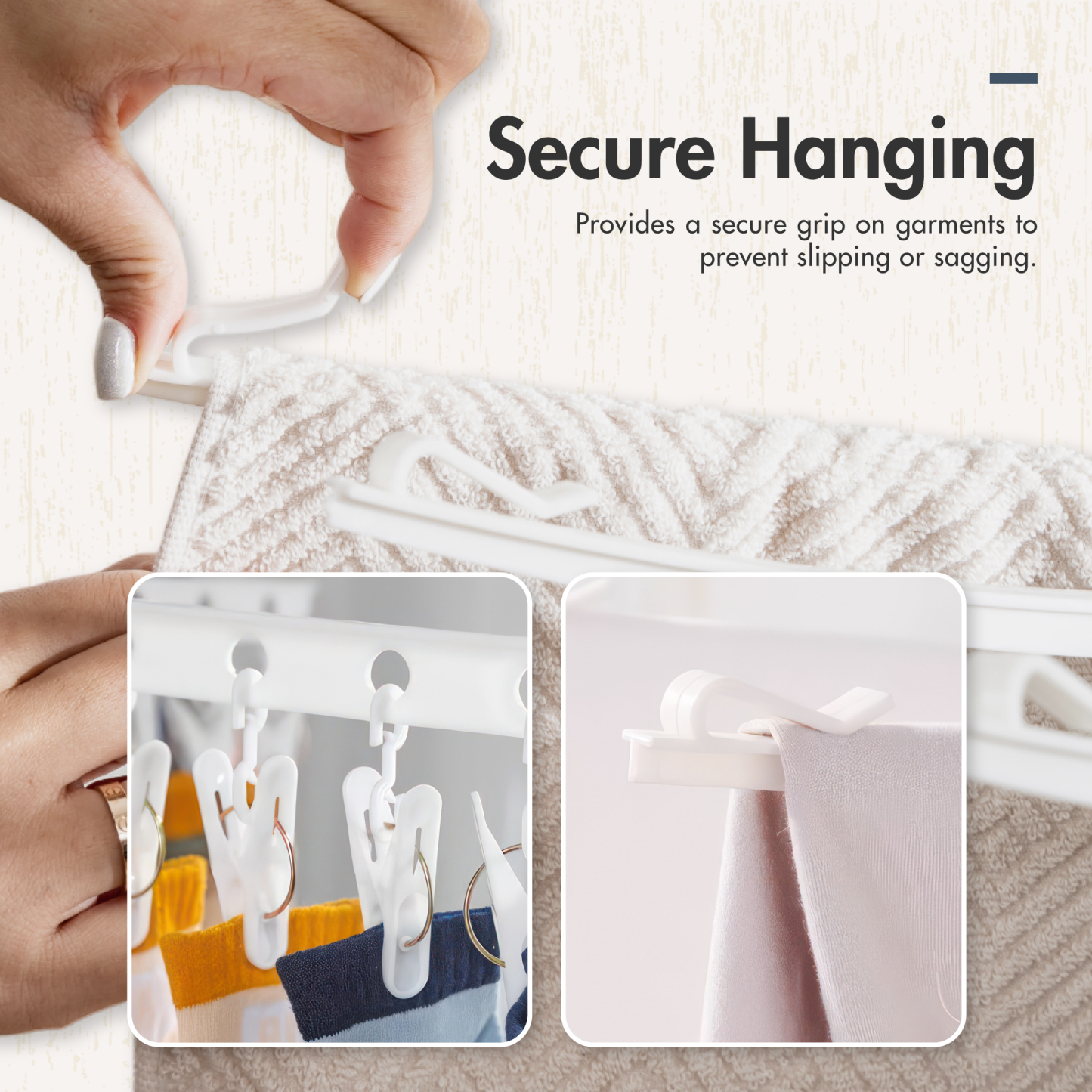 Space Saving Yima Triple Tier Laundry Dryer (Height: 180cm) - Organizer | Drying Rack | Hanger