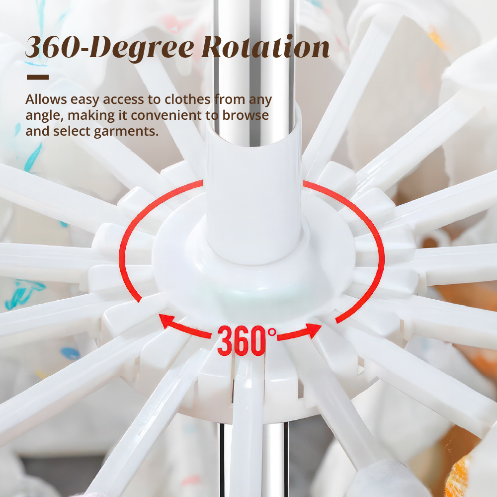 HOUZE - Space Saving Yima Triple Tier Laundry Dryer (Height: 180cm) - Organizer | Drying Rack | Hanger