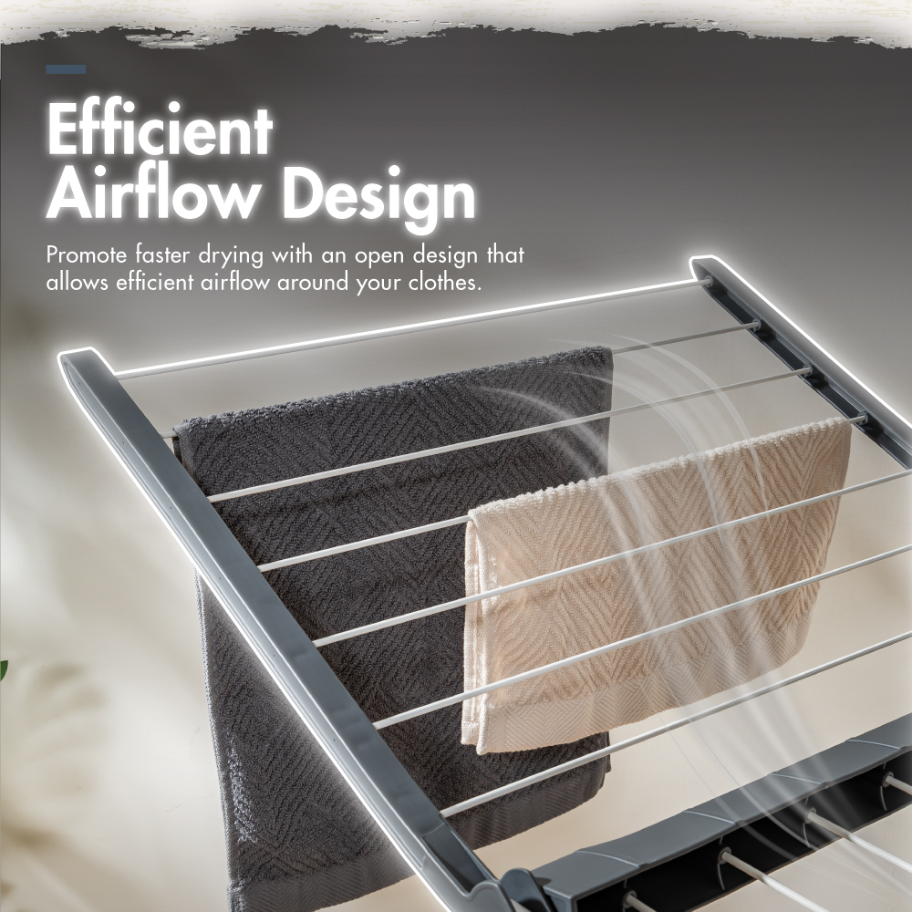 Krusty 3 Fold Drying Rack (1.6 Metre)