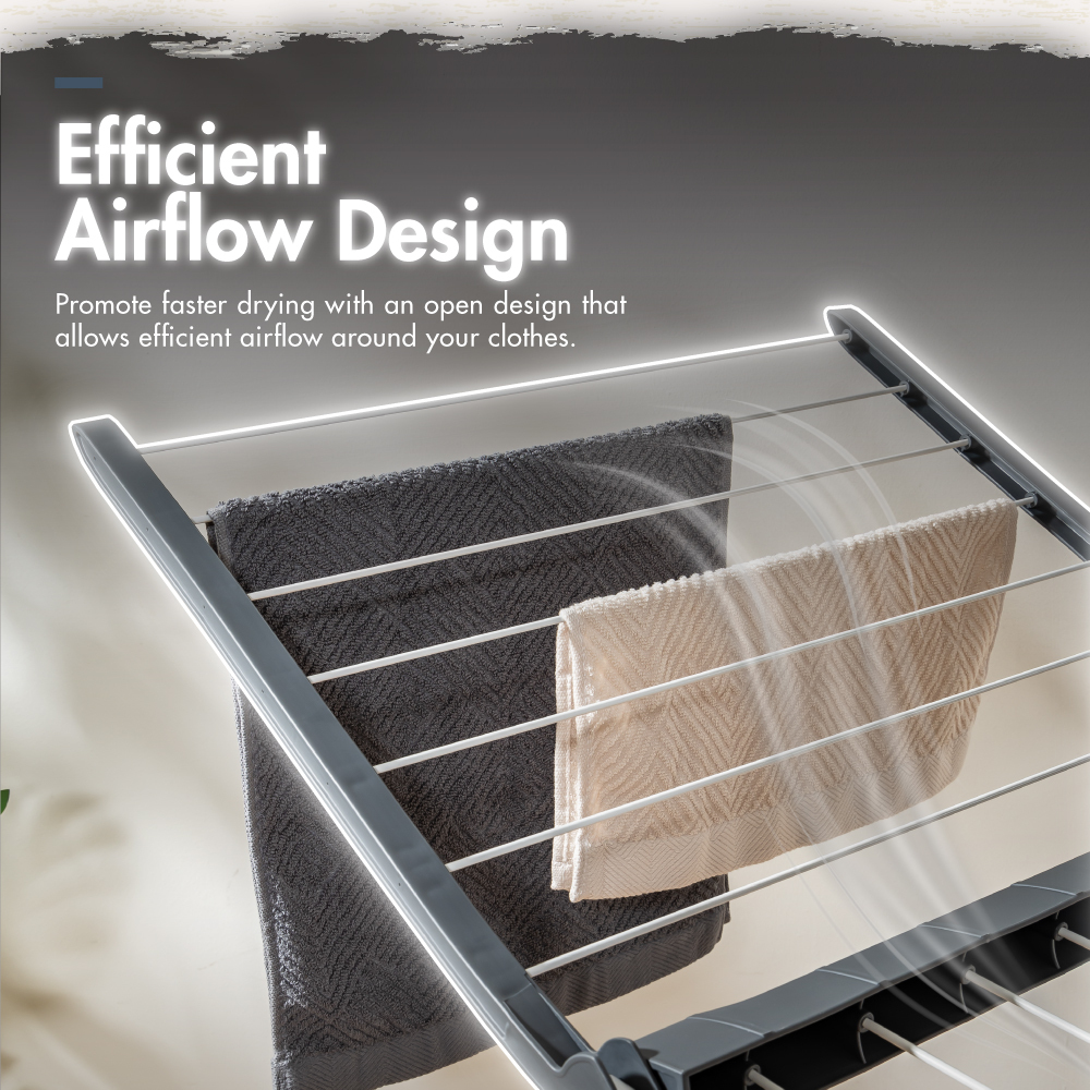 Krusty 3 Fold Drying Rack (1.6 Metre)